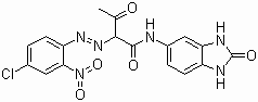 Pigment-pomarańczowy-36-Struktura molekularna