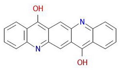 Pigment-fioletowy-19-Struktura molekularna